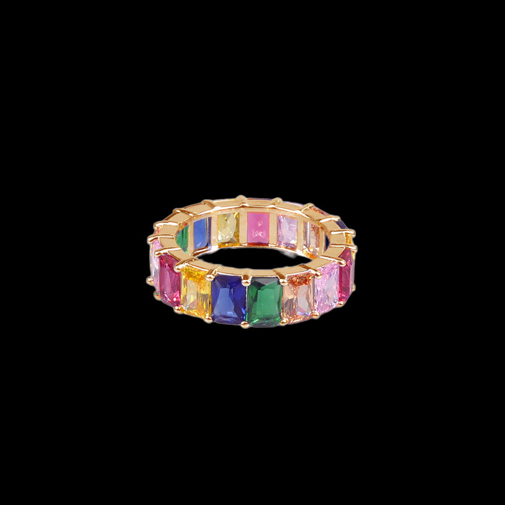 Diamond Square Ring