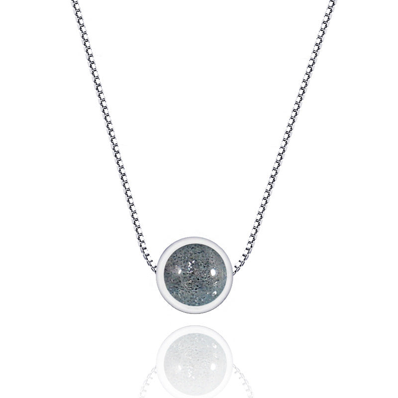 Strawberry Necklace Silver