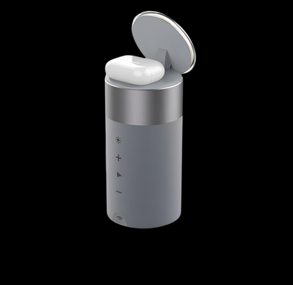 All-in-One Wireless Charger & Speaker Lamp