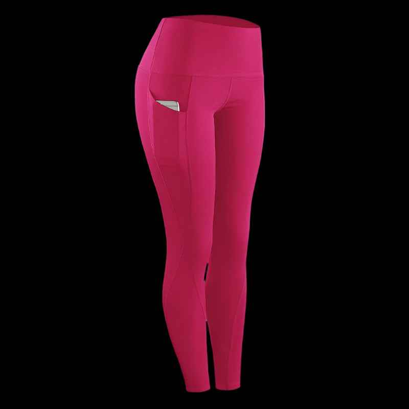 Fitness Stretch Sportswear Pants with Pocket