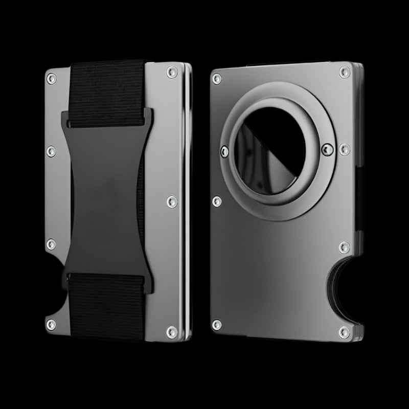 AirTag Aluminum Card Holder with RFID