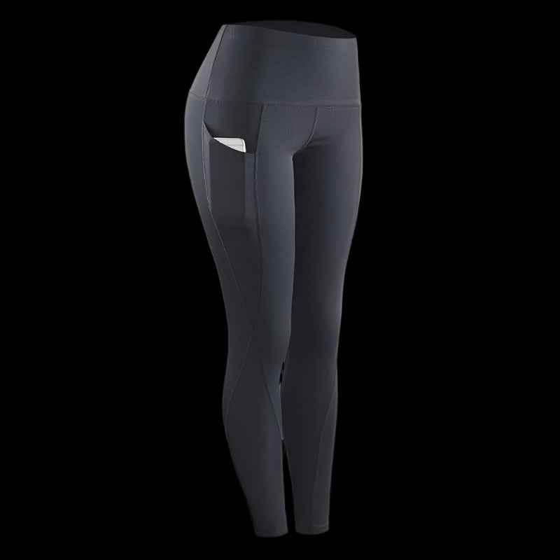 Fitness Stretch Sportswear Pants with Pocket
