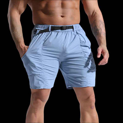 Shorts with Pockets and Elastic Waistband