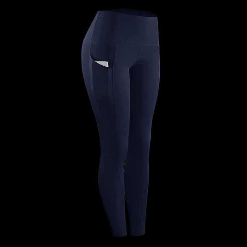 Fitness Stretch Sportswear Pants with Pocket