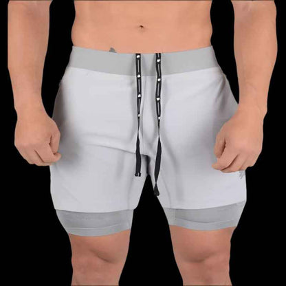 Running Shorts with Quick-Drying Fabric
