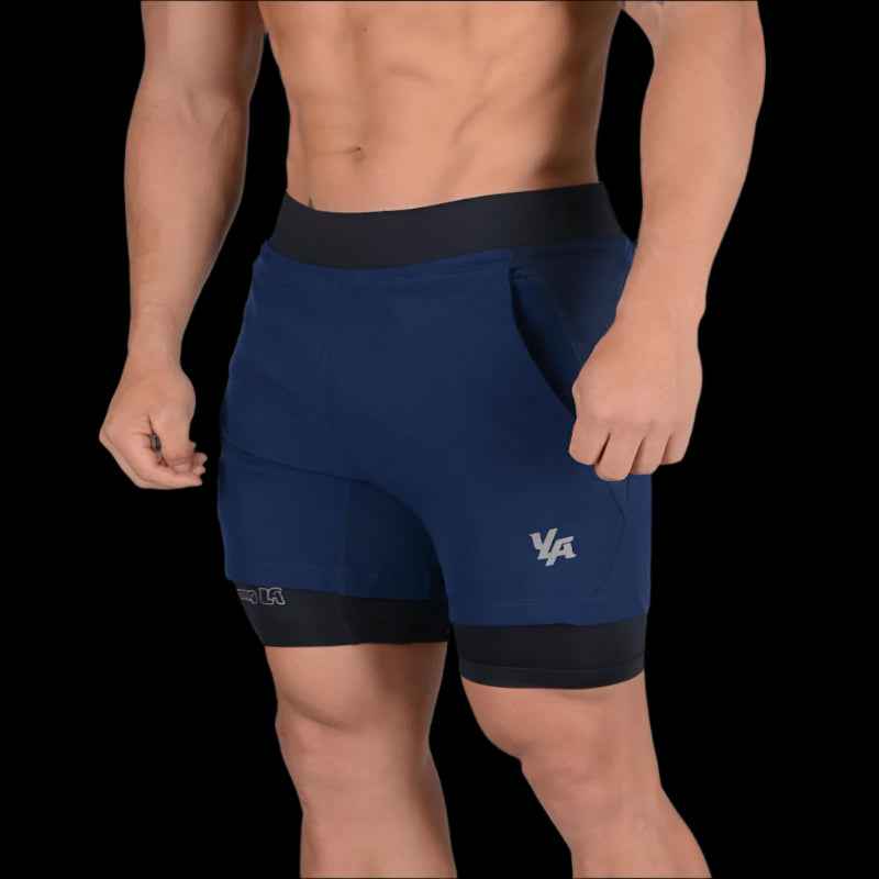Running Shorts with Quick-Drying Fabric