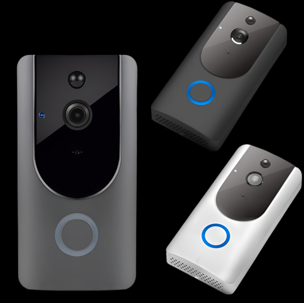 Smart WiFi Video Doorbell with Chime Night Vision