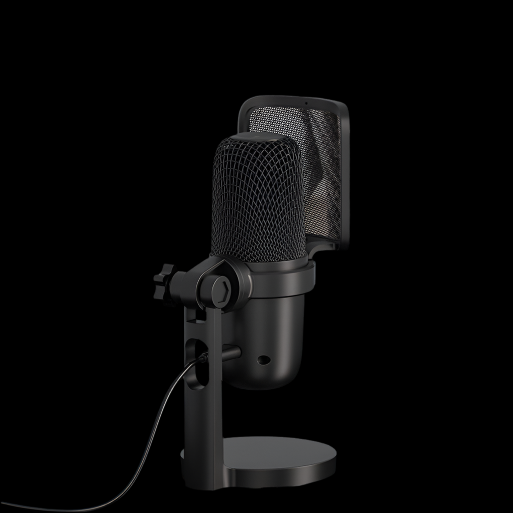 USB Wired Desktop Mic for Clear Voice