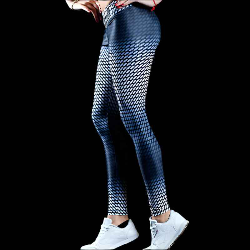Gradient Dot Print Yoga Pants