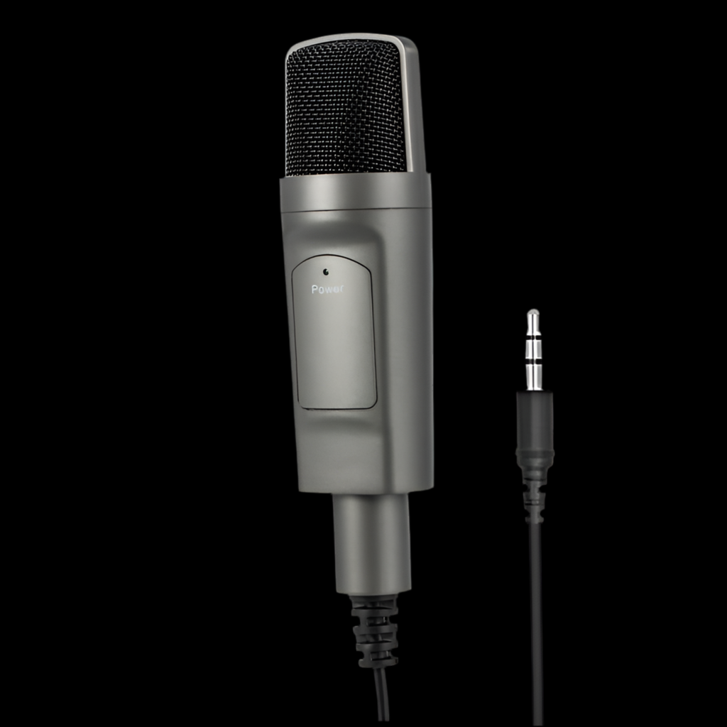 USB Condenser Microphone Computer Desktop Live Recording Wired Microphone
