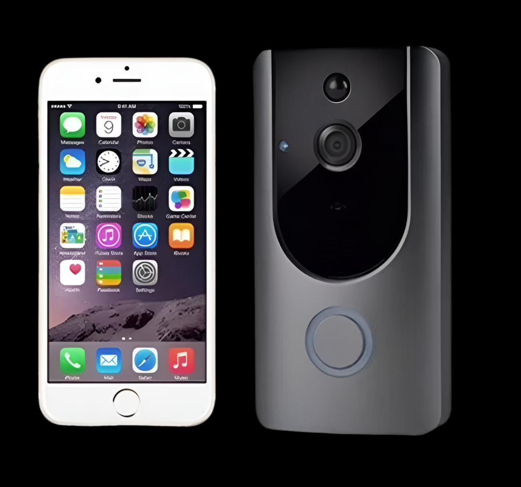 Smart WiFi Video Doorbell with Chime Night Vision