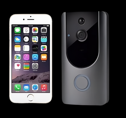 Smart WiFi Video Doorbell with Chime Night Vision