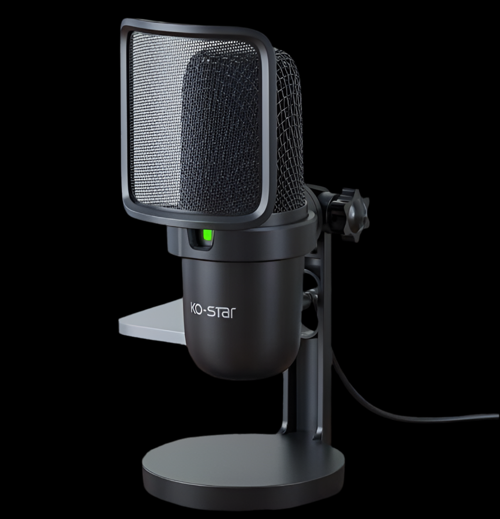 USB Wired Desktop Mic for Clear Voice