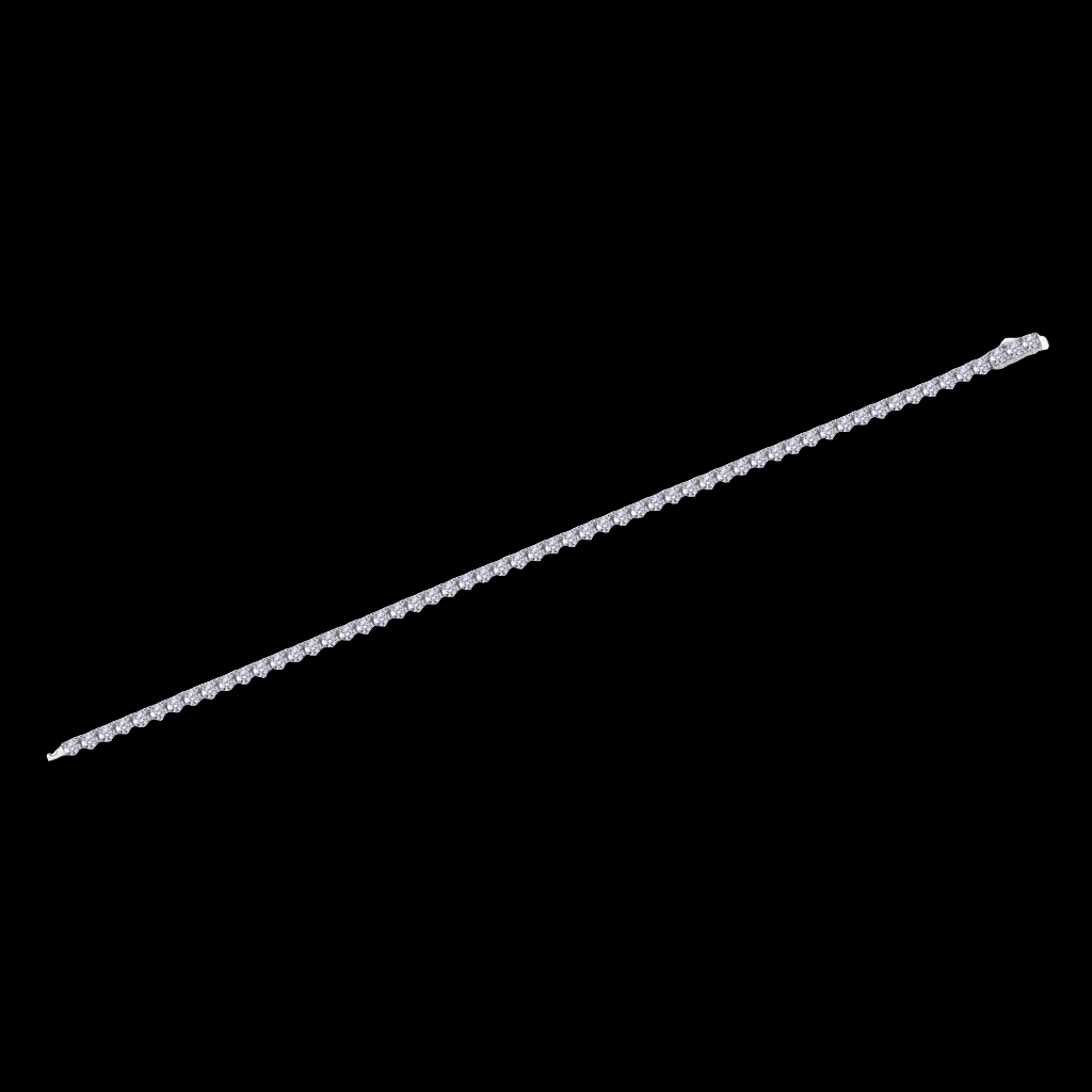 Mosan Diamond Bracelet Silver