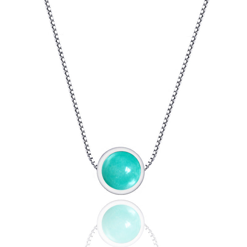 Strawberry Necklace Silver