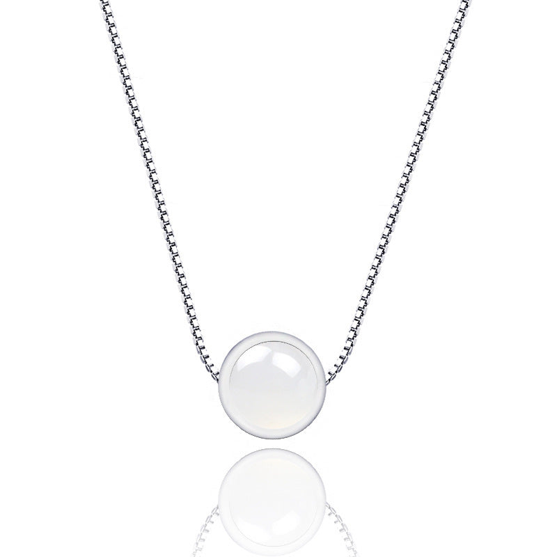 Strawberry Necklace Silver