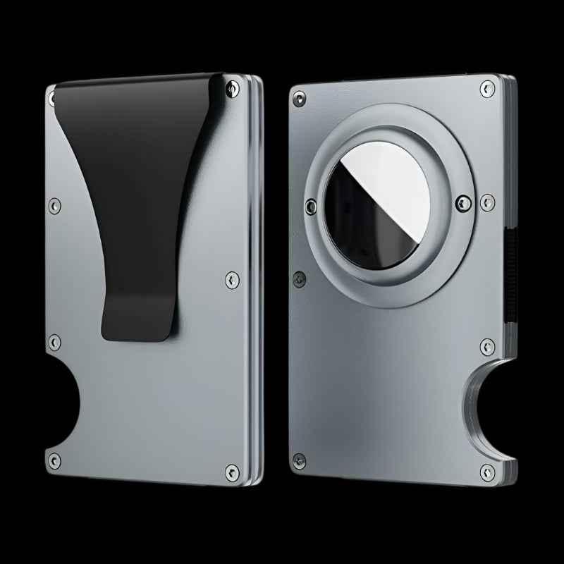 AirTag Aluminum Card Holder with RFID