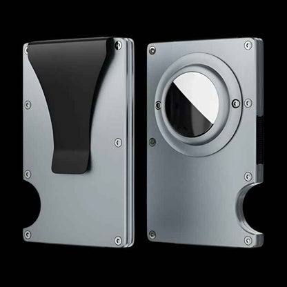 AirTag Aluminum Card Holder with RFID