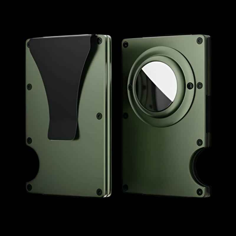 AirTag Aluminum Card Holder with RFID