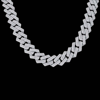 Mosan Diamond Necklace Silver